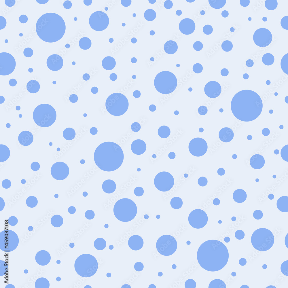 Vector pattern balls. Idea for background, print on fabric, wallpaper.