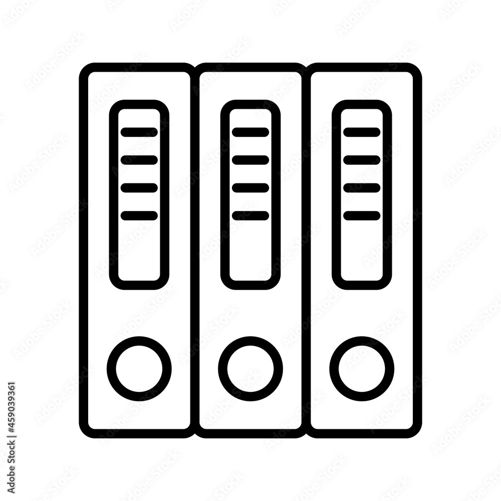 Binder icon design template glyph style.Binder icon notebook Element. Binder icon Notebook linear style sign for mobile concept and web design color editable Binder icon design template glyph style.Binder icon notebook Element. Binder icon Notebook linear style sign for mobile concept and web design color editable