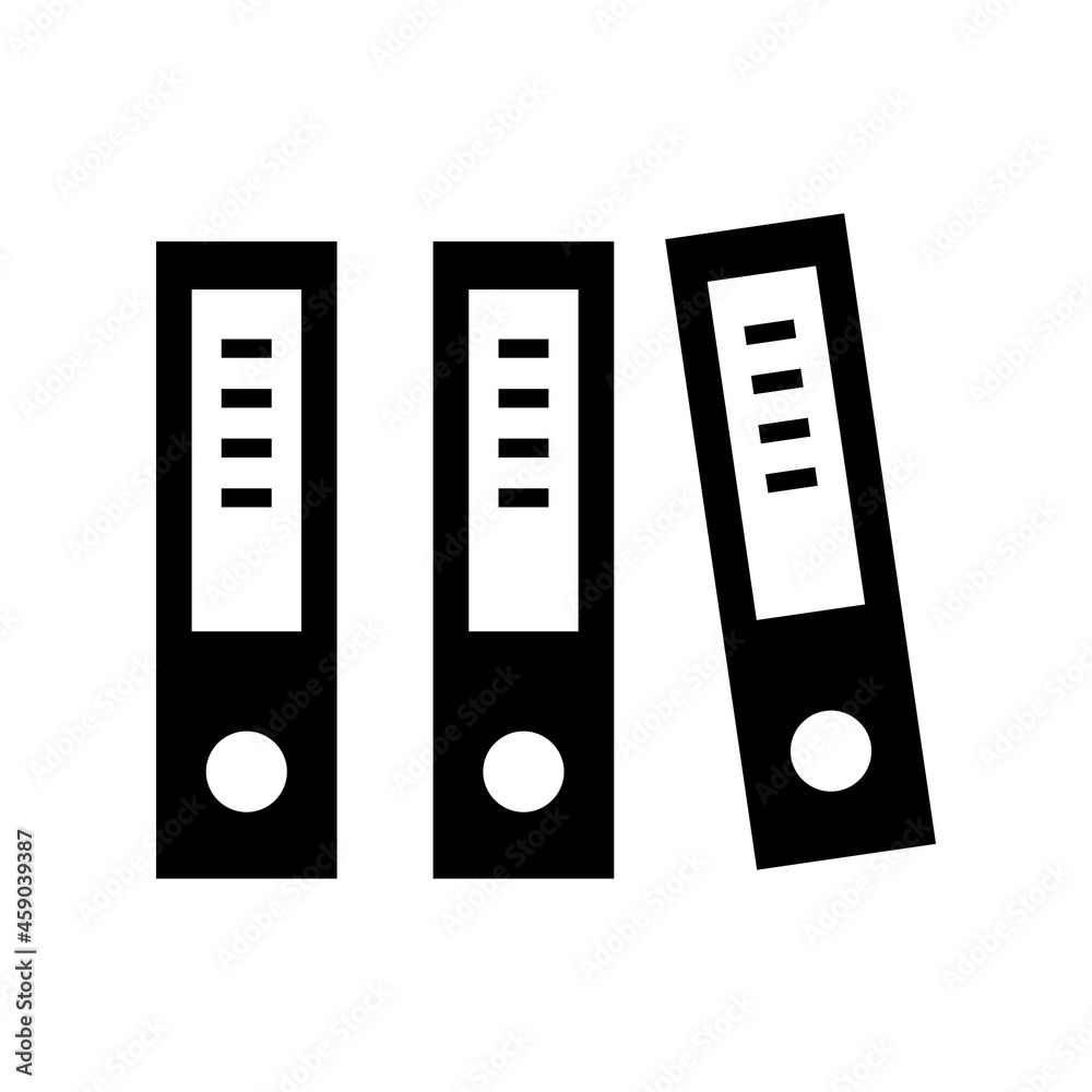 Binder icon design template glyph style.Binder icon notebook Element. Binder icon Notebook linear style sign for mobile concept and web design color editable Binder icon design template glyph style.Binder icon notebook Element. Binder icon Notebook linear style sign for mobile concept and web design color editable