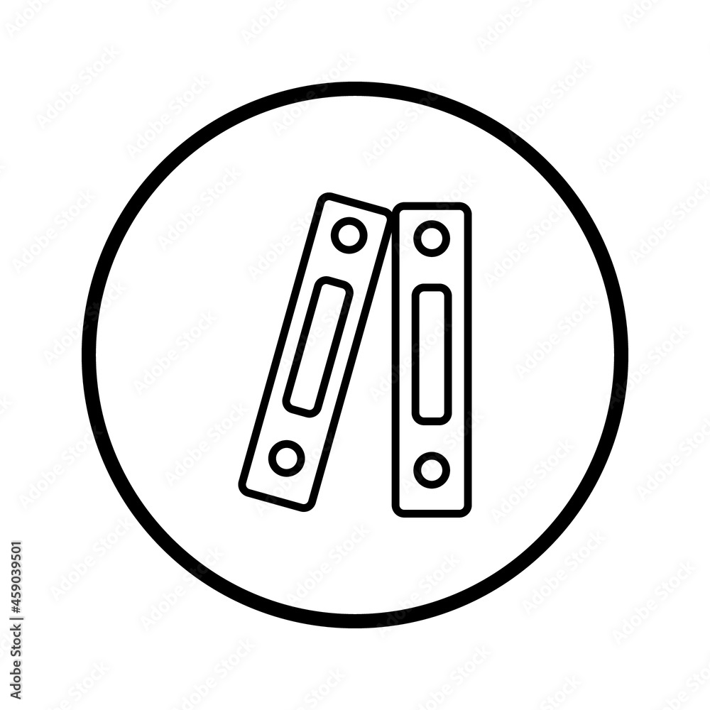 Binder icon design template glyph style.Binder icon notebook Element. Binder icon Notebook linear style sign for mobile concept and web design color editable Binder icon design template glyph style.Binder icon notebook Element. Binder icon Notebook linear style sign for mobile concept and web design color editable