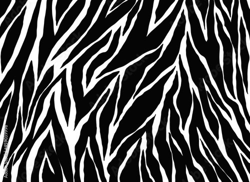seamless pattern with zebra
