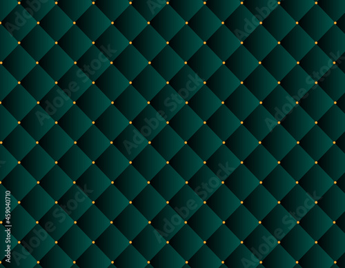 Abstract pattern green  luxury golden background