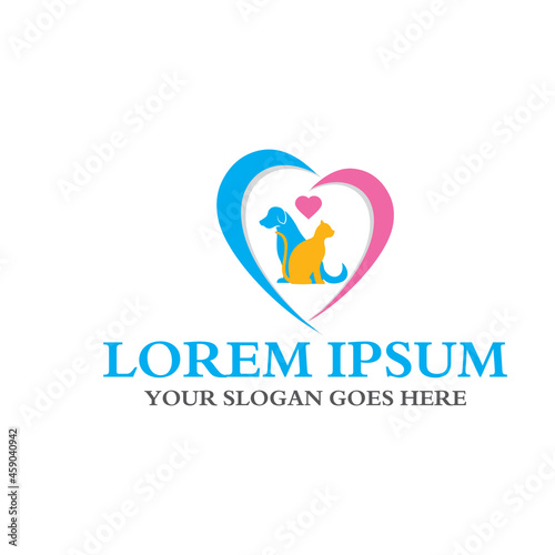 pets care logo , veterinary logo