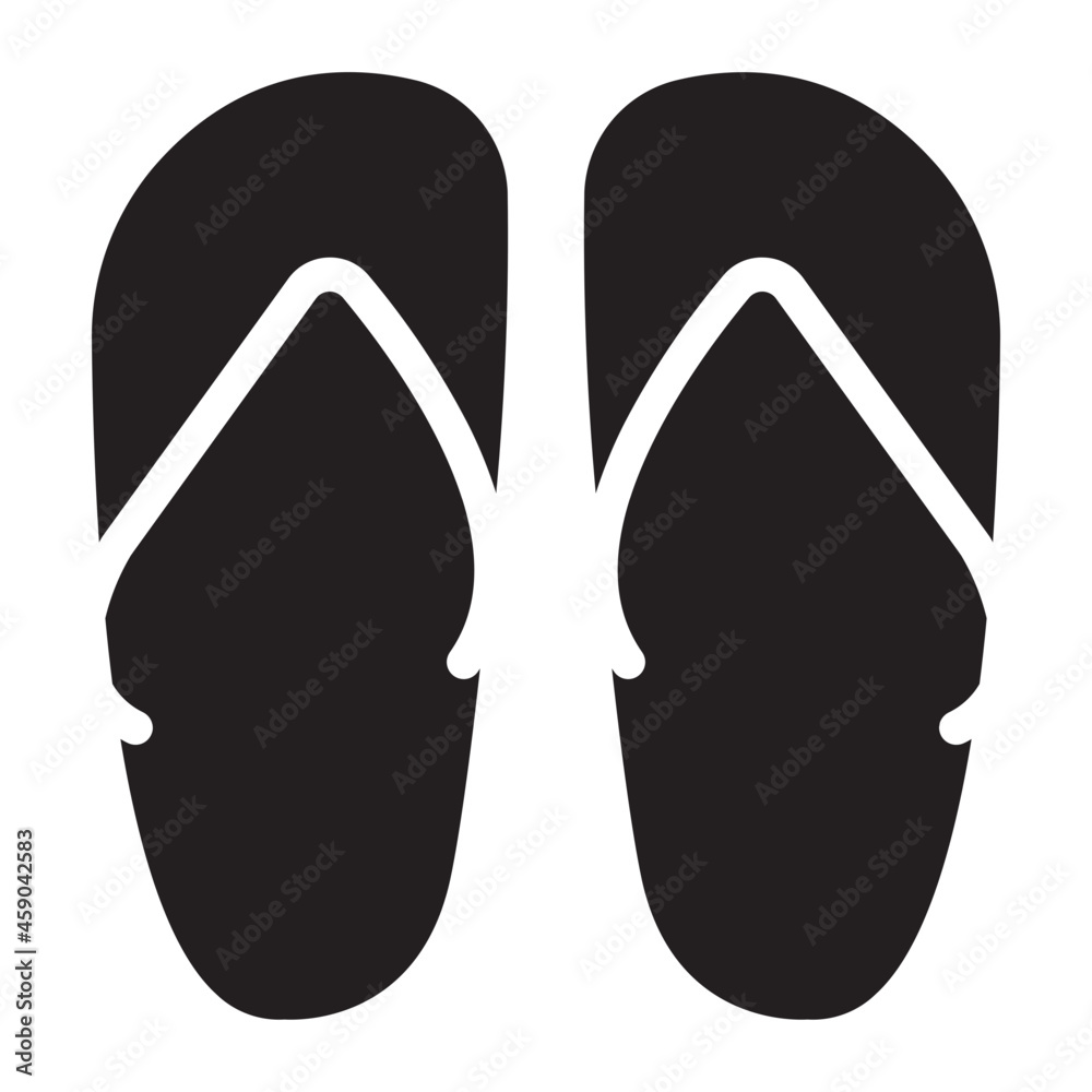 flips flops glyph icon flips flops glyph icon
