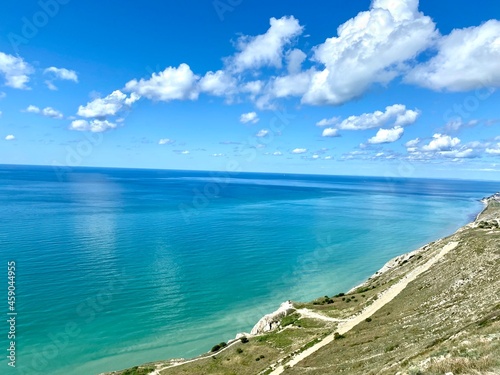 beach and blue sky