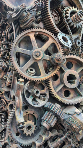 Mechanical background of machine parts