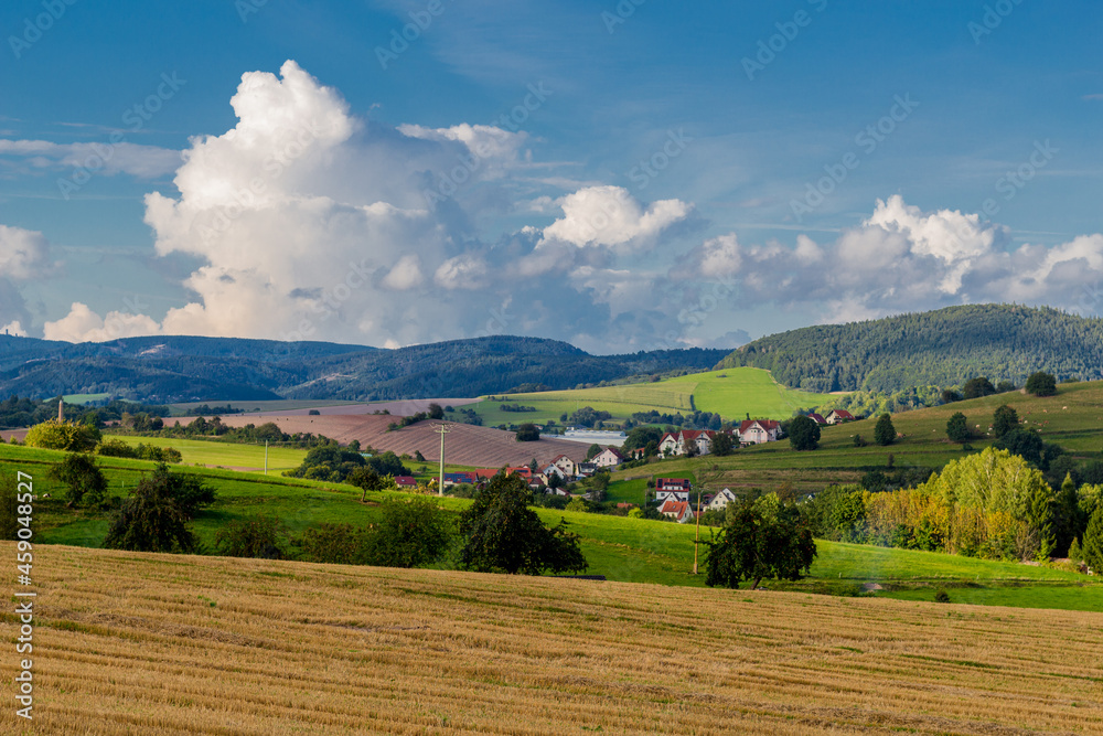 Herbstwanderung durch die schöne Natur von Schmalkalden - Thüringen - Deutschland