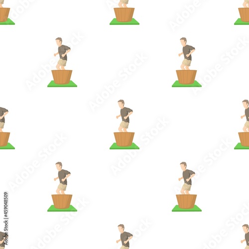 Wine production pattern seamless background texture repeat wallpaper geometric vector photo