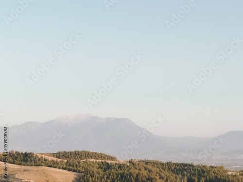 Fototapeta Naklejka Na Ścianę i Meble -  morning in the mountains