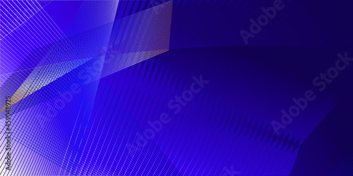 Abstract Blue Background Witth Lines