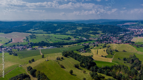 Herbstwanderung durch die schöne Natur von Schmalkalden - Thüringen - Deutschland