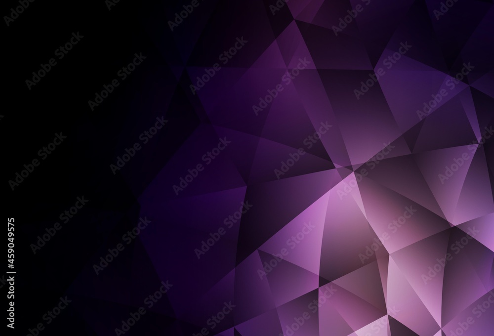 Dark Purple vector low poly texture. Dark Purple vector low poly texture.