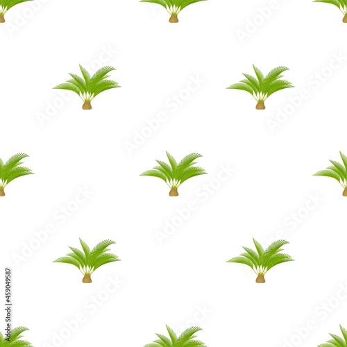 Wallpaper Mural Small palm tree pattern seamless background texture repeat wallpaper geometric vector Torontodigital.ca