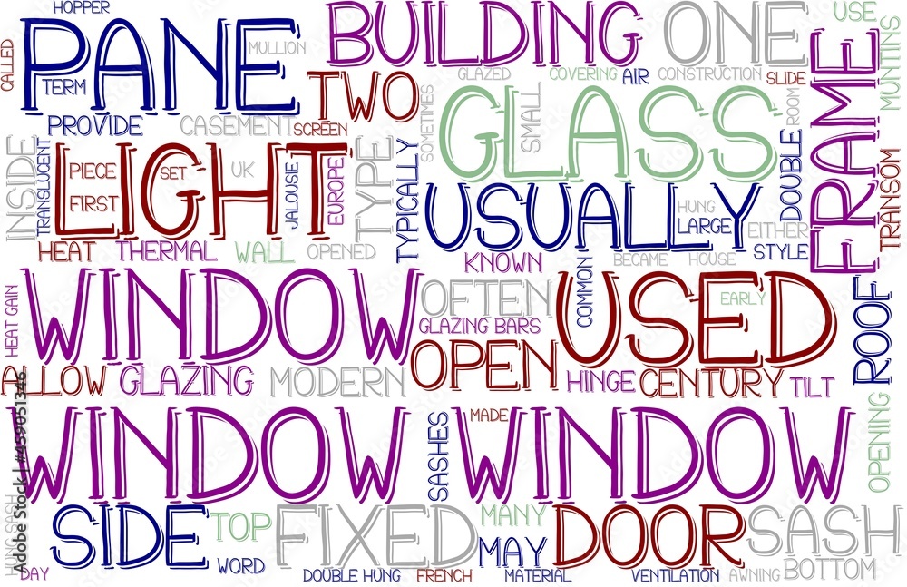 Window Wordcloud Banner, Wallpaper, Background, Book Cover, Wordart Window Wordcloud Banner, Wallpaper, Background, Book Cover, Wordart