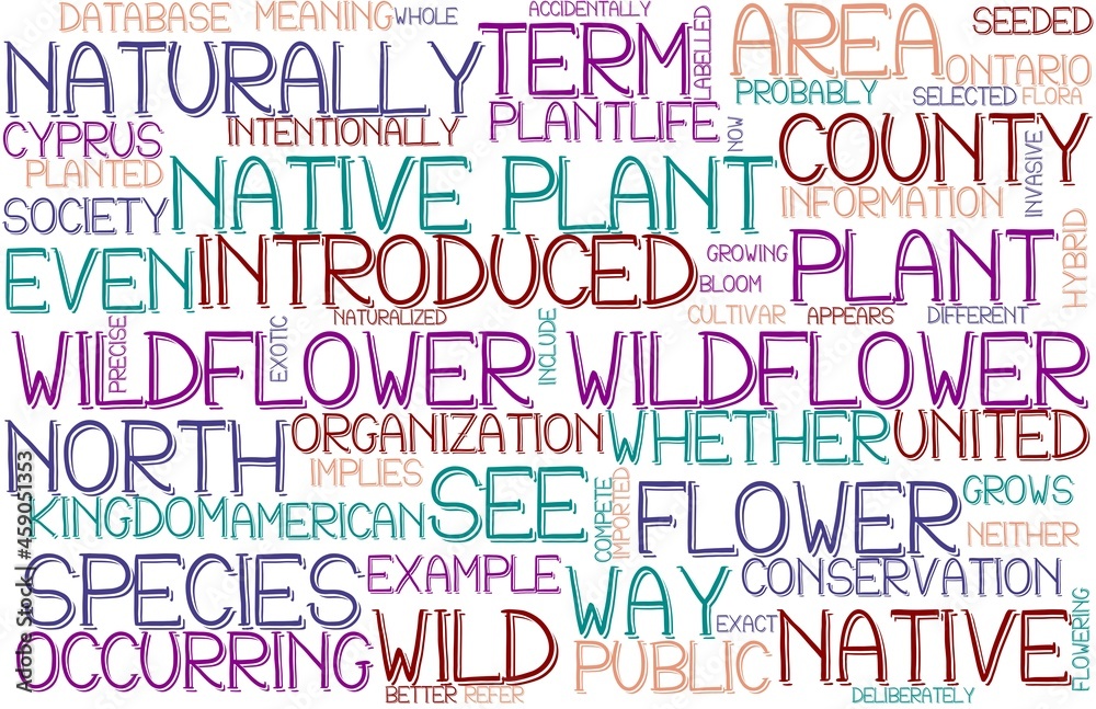 Wildflower Wordcloud Banner, Wallpaper, Background, Book Cover, Wordart Wildflower Wordcloud Banner, Wallpaper, Background, Book Cover, Wordart