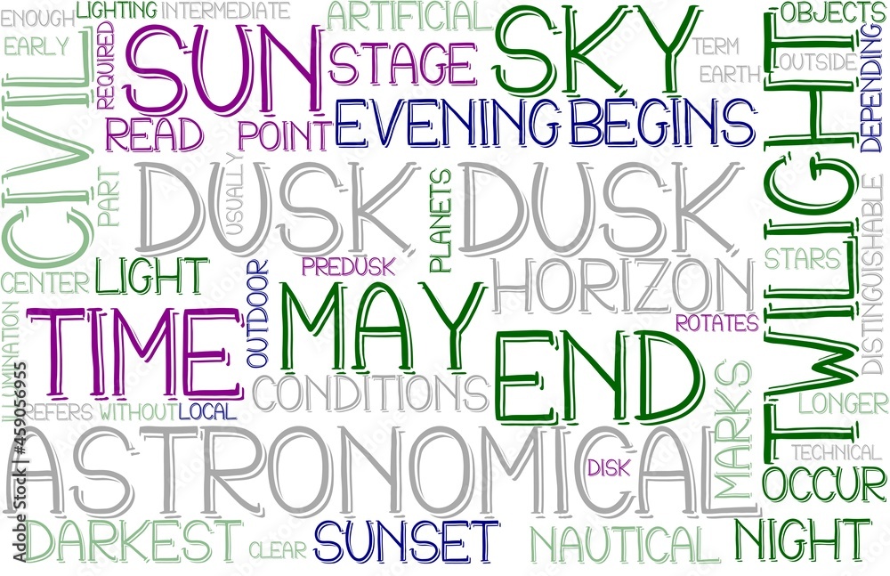 Dusk Wordcloud Banner, Wallpaper, Background, Book Cover, Wordart Dusk Wordcloud Banner, Wallpaper, Background, Book Cover, Wordart