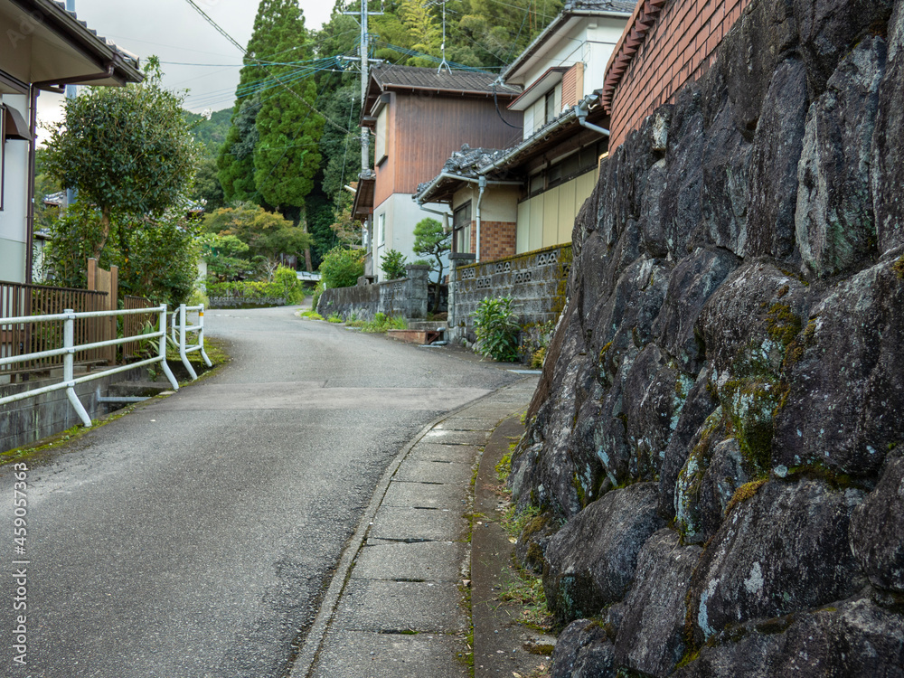 日本の山村の風景 Stock Photo | Adobe Stock
