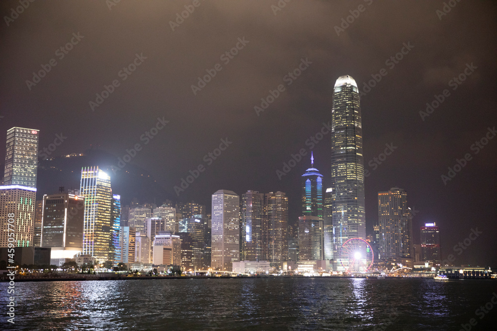 Obraz premium hong kong city's ambiance 