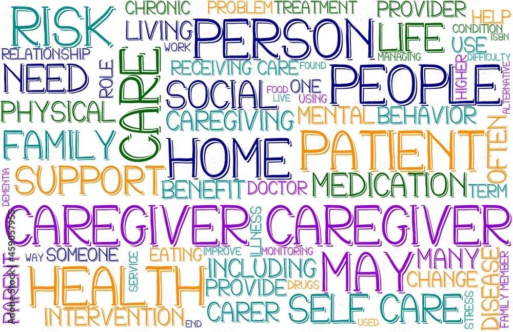 Caregiver Wordcloud Banner, Wallpaper, Background, Book Cover, Wordart Caregiver Wordcloud Banner, Wallpaper, Background, Book Cover, Wordart