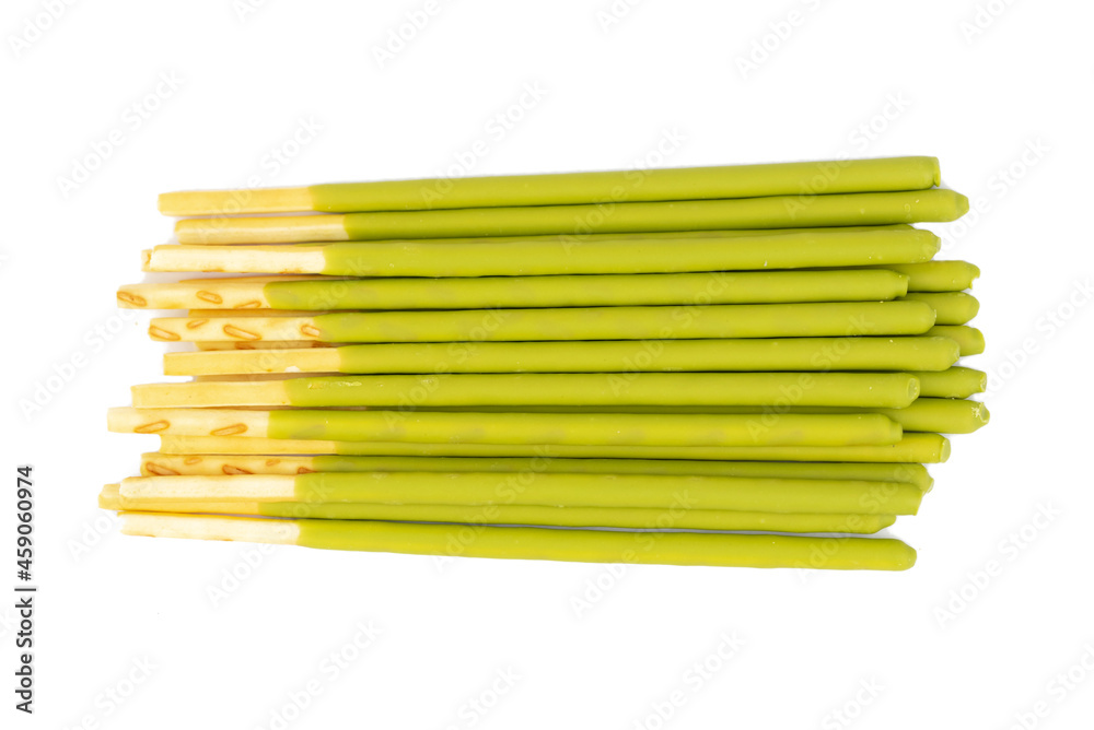 Biscuit Sticks Covered Matcha Green Tea Flavour
