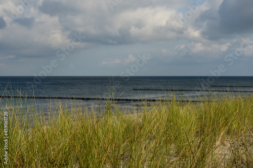 View to the baltic sea from the german village Wustrow © Matthias