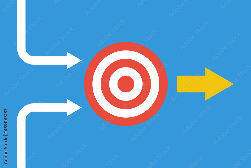 double impact for common goal, flat vector infographics double impact for common goal, flat vector infographics