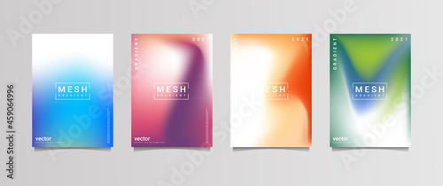 gradation background set, suitable for background, poster, wallpaper, cellphone screen, banner and others