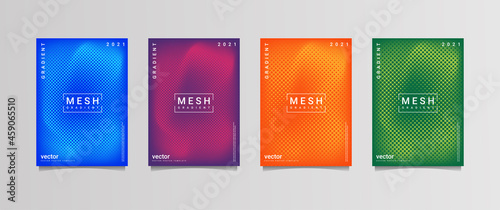 gradation background set, suitable for background, poster, wallpaper, cellphone screen, banner and others