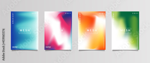 gradation background set, suitable for background, poster, wallpaper, cellphone screen, banner and others