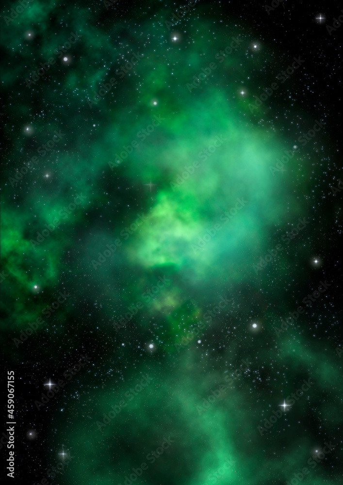Being shone nebula Being shone nebula