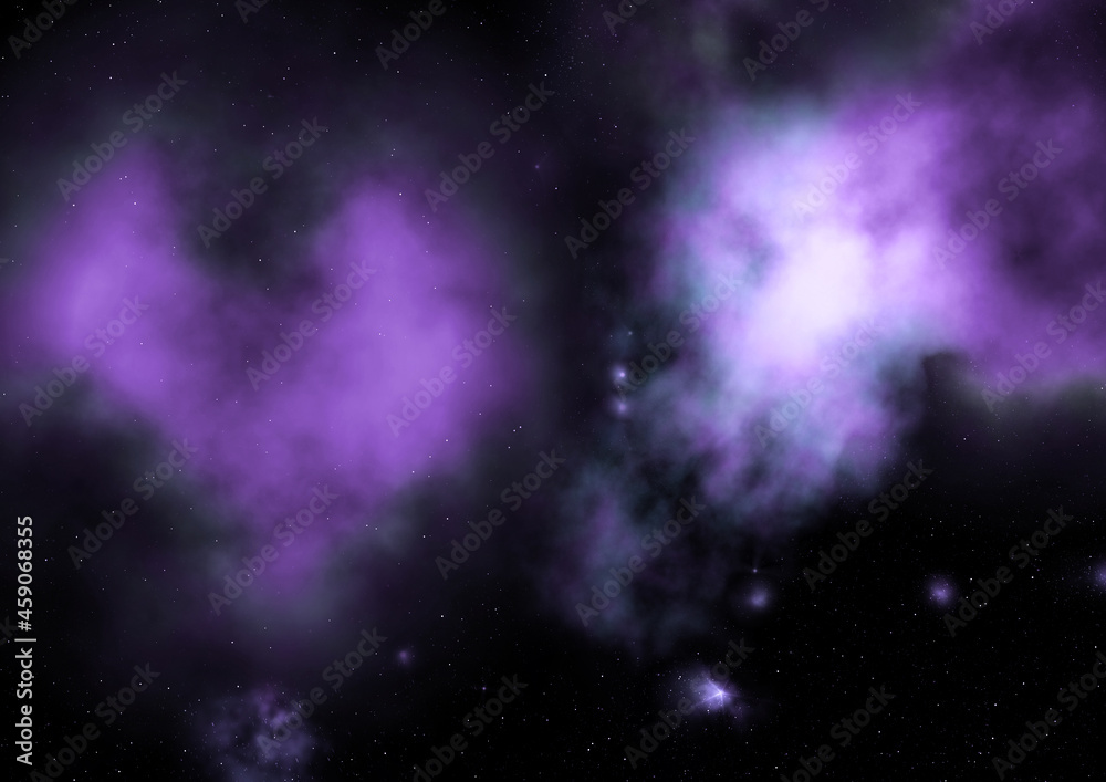 Obraz premium Being shone nebula