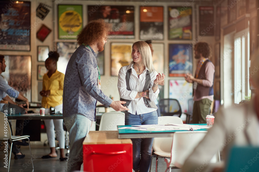 © luckybusiness - Young creative people at work in the office © luckybusiness - Young creative people at work in the office