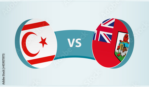 Northern Cyprus vs Bermuda, team sports competition concept.