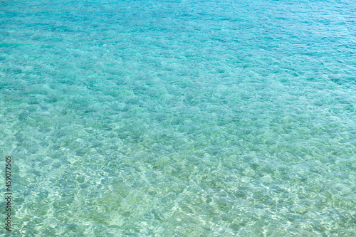 Turquoise seawater of the Mediterranean coast - 7439