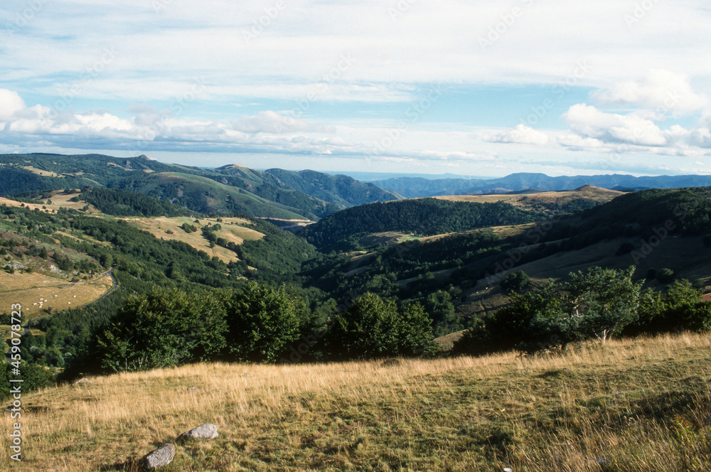 La Roche Gourdon, Montagne du Vivarais, Vallée de l'Eyrieux, 07, Ardeche