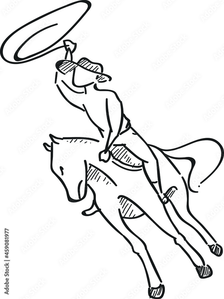 Fototapeta premium cowboy