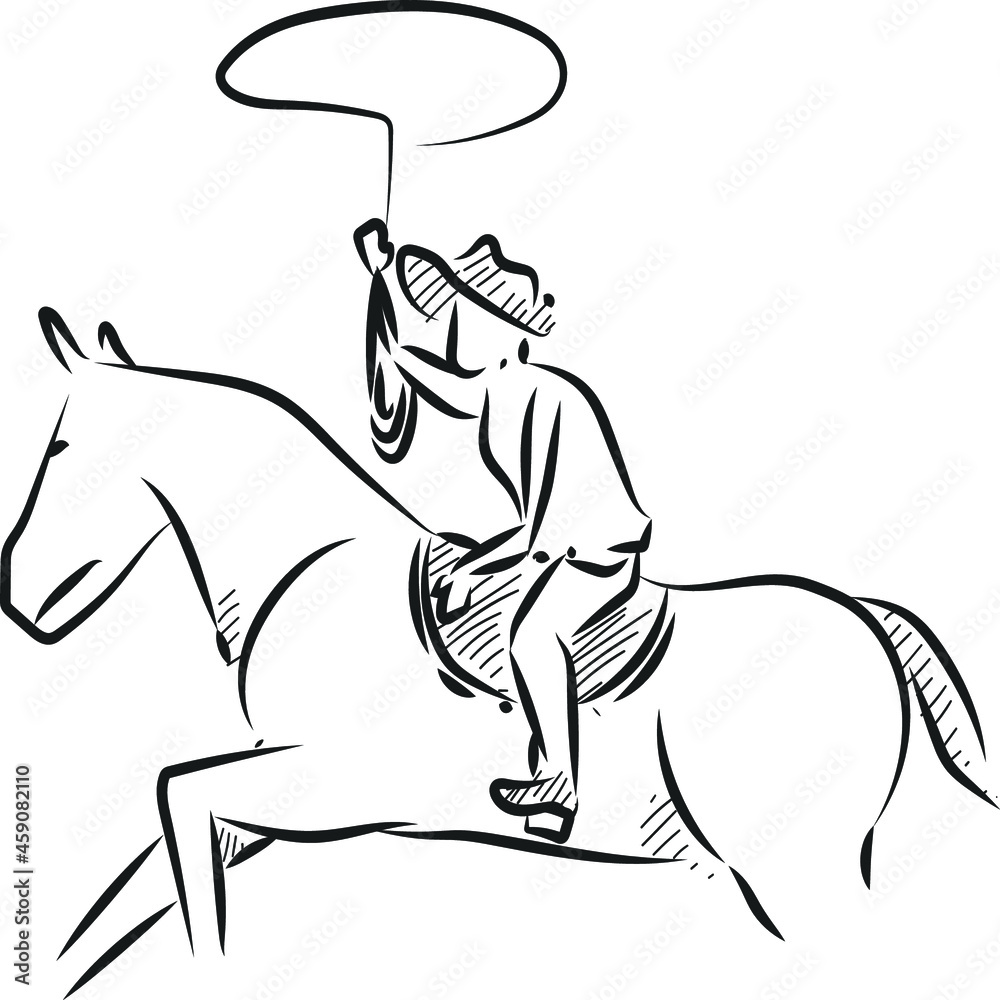 Fototapeta premium horse riding horse