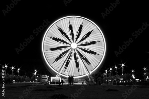 wheel in the city