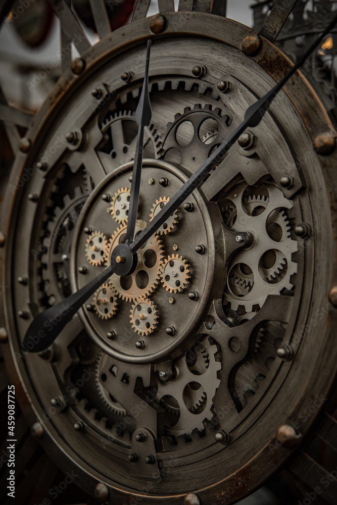 old clock mechanism