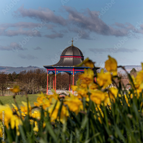 pavilion in the garden