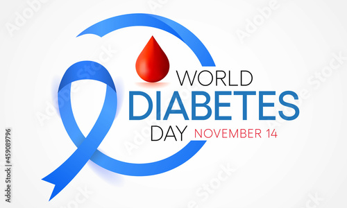 World Diabetes day is observed every year on November 14, it is the primary global awareness campaign focusing on diabetes. Vector illustration
