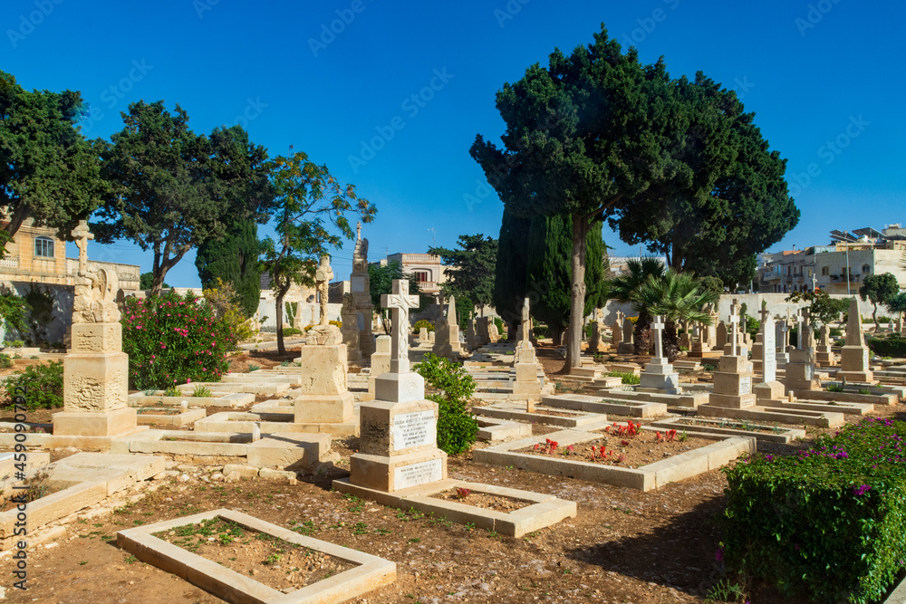 The Capuccini Naval Cemetery also known as  Kalkara Naval Cemetery, is the final resting place of over 1,000 casualties from the two World Wars alongside.