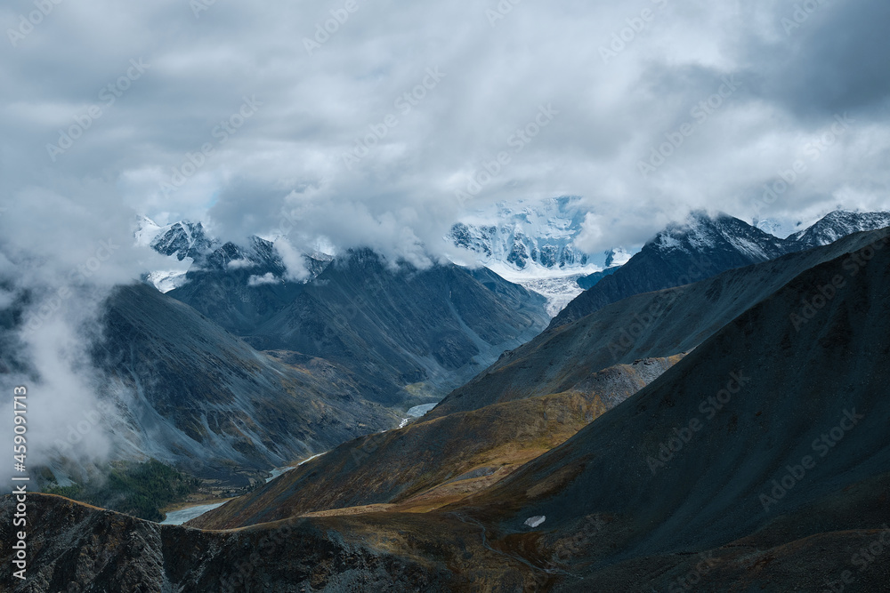 Altai mountains near Belukha  Mountain 