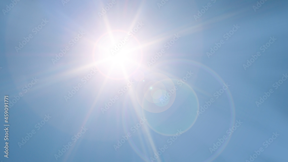 Against the sunlight producing flare effect. Sunlight producing flare effect Against the sunlight producing flare effect. Sunlight producing flare effect