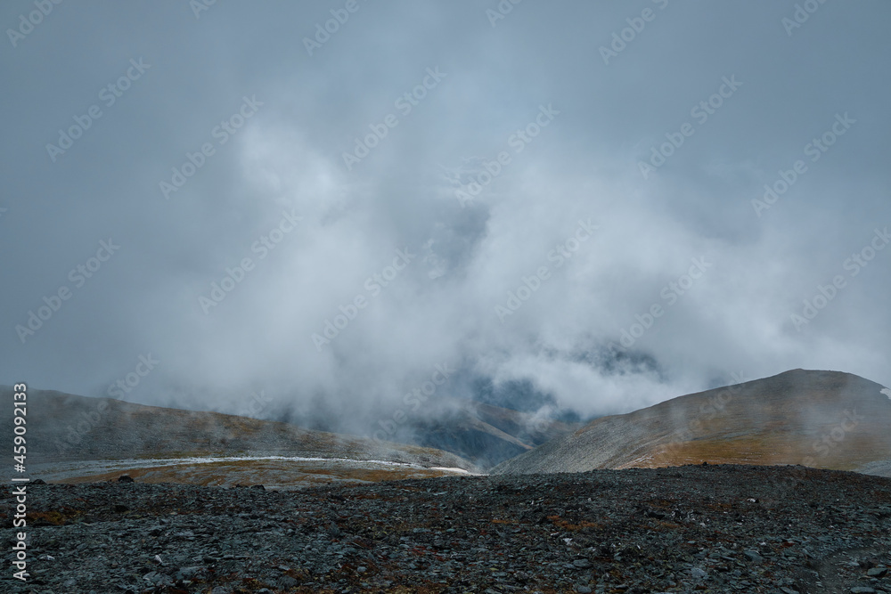 Altai mountains near Belukha  Mountain 
