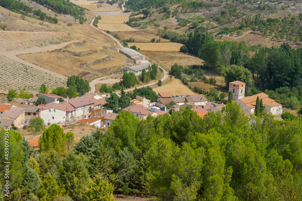 municipio de Curiel de Duero en la provincia de Valladolid, España