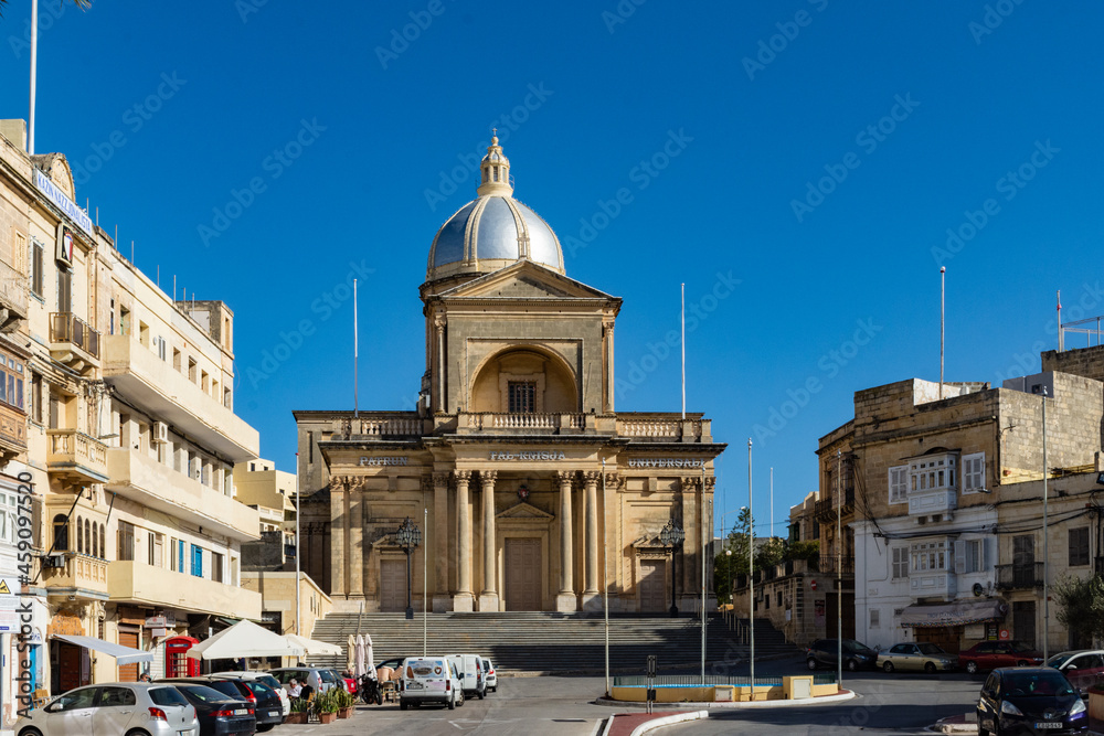 Saint Joseph Church, which is the parish church of Kalkara in Malta.