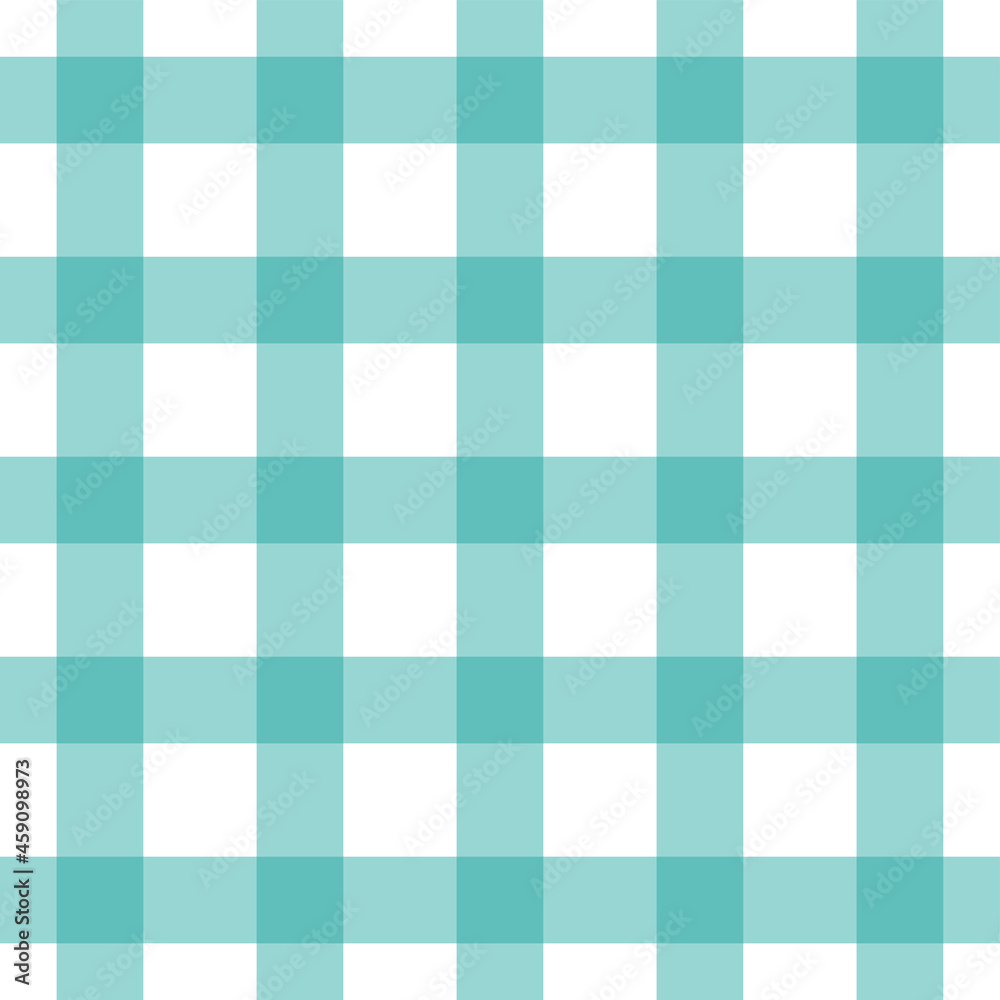 Vector seamless green gingham pattern. Design for fabric, packing paper, cover, or other purposes. Send color. Vector seamless green gingham pattern. Design for fabric, packing paper, cover, or other purposes. Send color.