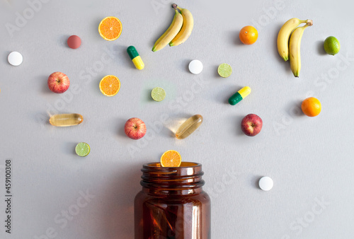 Assorted fruits multivitami...