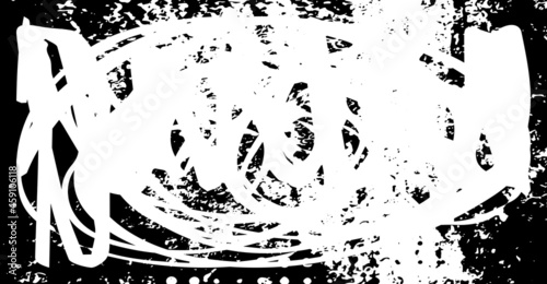 Dirty grunge background. The monochrome texture is old. Vintage worn pattern. The surface is covered with scratches